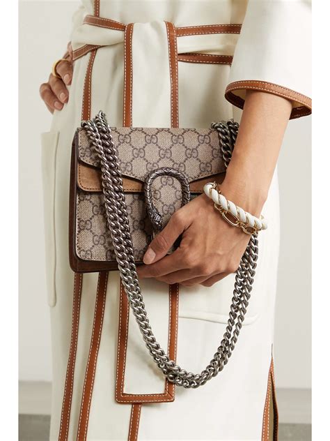 gucci mini dionysus leather chain shoulder bag|Gucci dionysus bag suede.